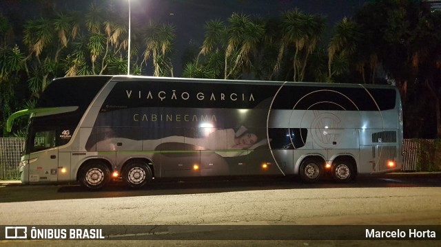 Viação Garcia 8625 na cidade de Curitiba, Paraná, Brasil, por Marcelo Horta. ID da foto: 8635011.