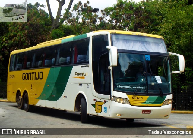 Empresa Gontijo de Transportes 12325 na cidade de São Paulo, São Paulo, Brasil, por Tadeu Vasconcelos. ID da foto: 8635386.