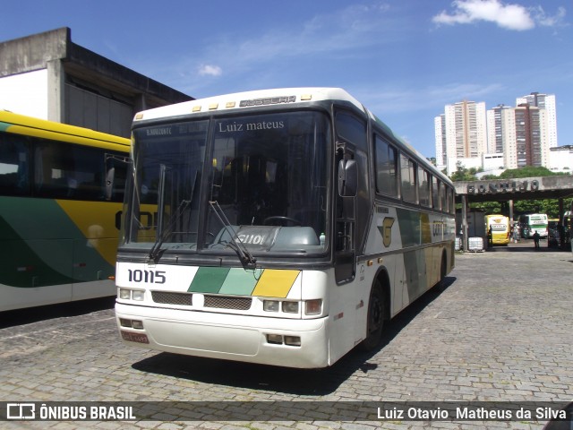 Empresa Gontijo de Transportes 10115 na cidade de Belo Horizonte, Minas Gerais, Brasil, por Luiz Otavio Matheus da Silva. ID da foto: 8635412.