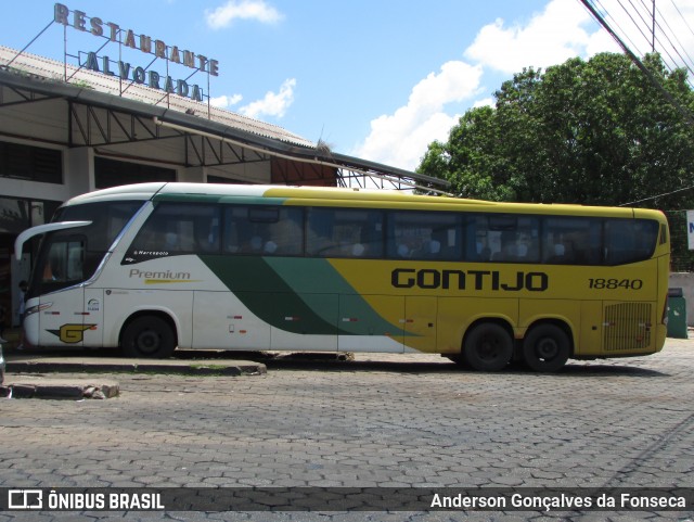 Empresa Gontijo de Transportes 18840 na cidade de Várzea Grande, Mato Grosso, Brasil, por Anderson Gonçalves da Fonseca. Número da foto: #8635678.
