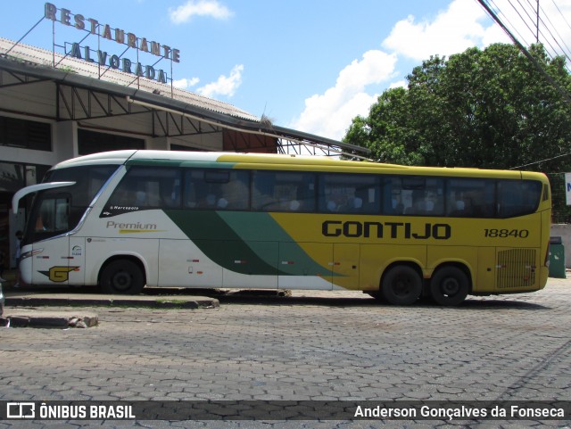 Empresa Gontijo de Transportes 18840 na cidade de Várzea Grande, Mato Grosso, Brasil, por Anderson Gonçalves da Fonseca. ID da foto: 8635678.