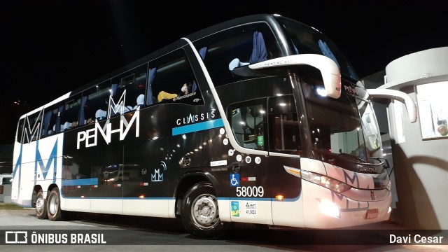 Empresa de Ônibus Nossa Senhora da Penha 58009 na cidade de Santos, São Paulo, Brasil, por Davi Cesar. Número da foto: #8634438.