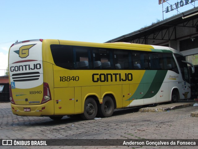 Empresa Gontijo de Transportes 18840 na cidade de Várzea Grande, Mato Grosso, Brasil, por Anderson Gonçalves da Fonseca. ID da foto: 8635733.