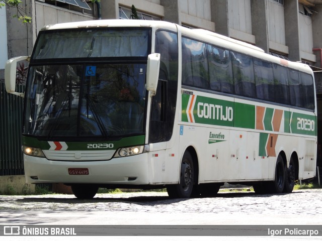 Empresa Gontijo de Transportes 20230 na cidade de Belo Horizonte, Minas Gerais, Brasil, por Igor Policarpo. ID da foto: 8636390.