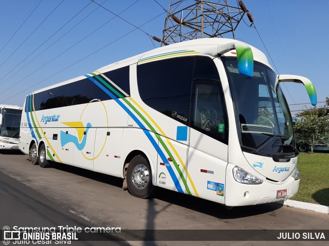 Transporte Argenta - Argentur 848 na cidade de Esteio, Rio Grande do Sul, Brasil, por JULIO SILVA. Número da foto: #8636217.