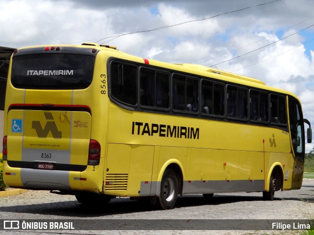Viação Itapemirim 8563 na cidade de Vitória da Conquista, Bahia, Brasil, por Filipe Lima. Número da foto: #8636832.