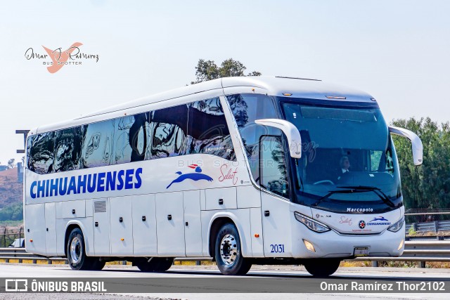 Transportes Chihuahuenses 2031 na cidade de Huehuetoca, Estado de México, México, por Omar Ramírez Thor2102. Número da foto: #8636816.