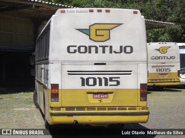 Empresa Gontijo de Transportes 10115 na cidade de Belo Horizonte, Minas Gerais, Brasil, por Luiz Otavio Matheus da Silva. ID da foto: 8635401.