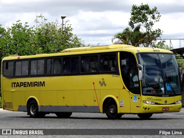 Viação Itapemirim 8563 na cidade de Vitória da Conquista, Bahia, Brasil, por Filipe Lima. ID da foto: 8636835.