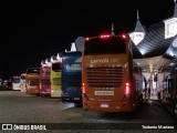 Auto Viação Catarinense 3733 na cidade de Queluz, São Paulo, Brasil, por Teotonio Mariano. Número da foto: #8633882.