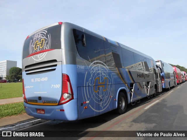 Helly Tur 7100 na cidade de Brasília, Distrito Federal, Brasil, por Vicente de Paulo Alves. Número da foto: #8637889.