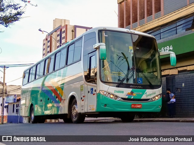 Imperial Turismo 24000 na cidade de Sorocaba, São Paulo, Brasil, por José Eduardo Garcia Pontual. ID da foto: 8637468.