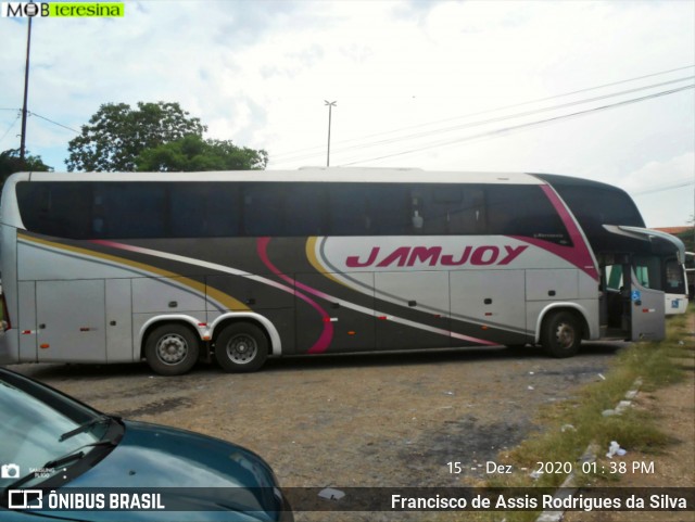 Viação Jam Joy 7812 na cidade de Teresina, Piauí, Brasil, por Francisco de Assis Rodrigues da Silva. Número da foto: #8638253.