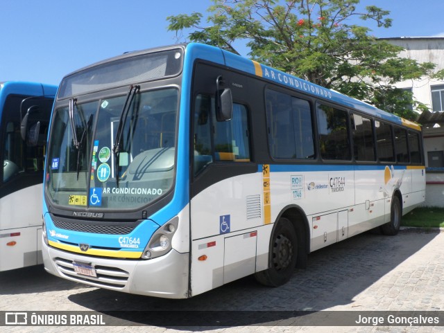 Viação Redentor C47644 na cidade de Rio de Janeiro, Rio de Janeiro, Brasil, por Jorge Gonçalves. Número da foto: #8638339.