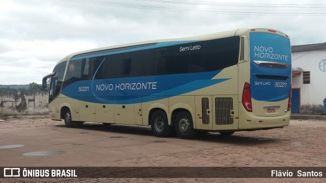 Viação Novo Horizonte 502211 na cidade de Barra da Estiva, Bahia, Brasil, por Flávio  Santos. Número da foto: #8637550.