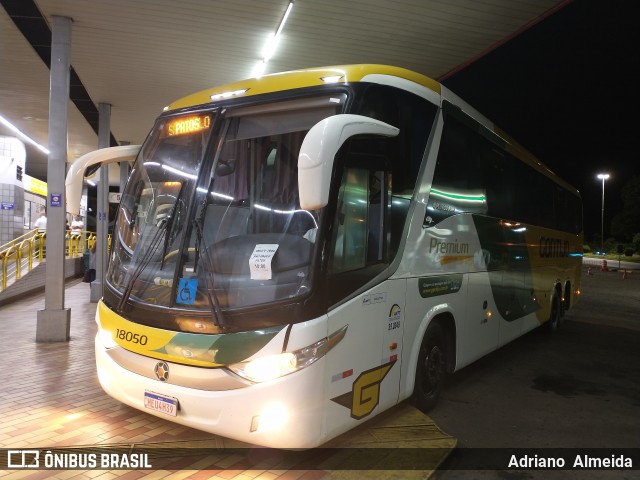 Empresa Gontijo de Transportes 18050 na cidade de João Monlevade, Minas Gerais, Brasil, por Adriano  Almeida. Número da foto: #8638676.