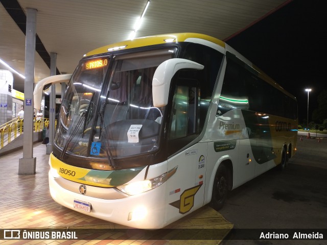 Empresa Gontijo de Transportes 18050 na cidade de João Monlevade, Minas Gerais, Brasil, por Adriano  Almeida. ID da foto: 8638676.