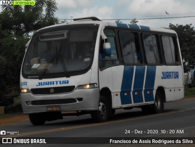 Juratur - Jurandi Turismo 0382 na cidade de Demerval Lobão, Piauí, Brasil, por Francisco de Assis Rodrigues da Silva. ID da foto: 8638204.