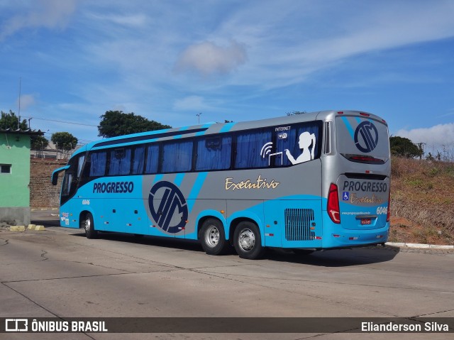 Auto Viação Progresso 6046 na cidade de Natal, Rio Grande do Norte, Brasil, por Elianderson Silva. Número da foto: #8637187.