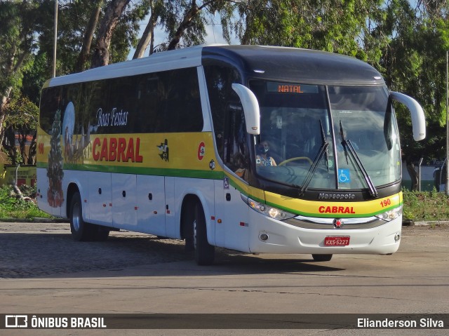 Expresso Cabral 190 na cidade de Natal, Rio Grande do Norte, Brasil, por Elianderson Silva. Número da foto: #8637235.