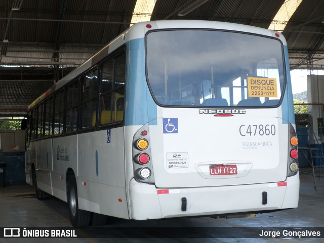 Viação Redentor C47860 na cidade de Rio de Janeiro, Rio de Janeiro, Brasil, por Jorge Gonçalves. Número da foto: #8637934.