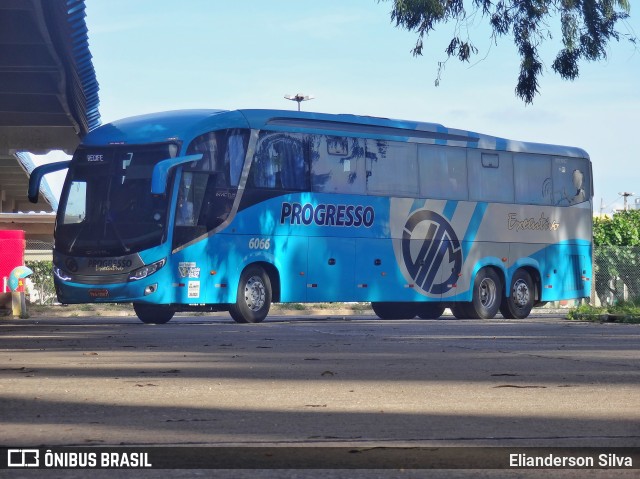 Auto Viação Progresso 6066 na cidade de Natal, Rio Grande do Norte, Brasil, por Elianderson Silva. Número da foto: #8637174.