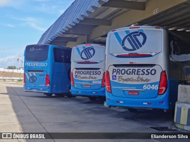 Auto Viação Progresso 6046 na cidade de Natal, Rio Grande do Norte, Brasil, por Elianderson Silva. Número da foto: #8637178.