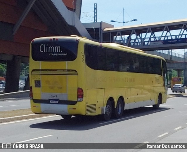 Viação Itapemirim 8649 na cidade de Salvador, Bahia, Brasil, por Itamar dos Santos. Número da foto: #8695649.