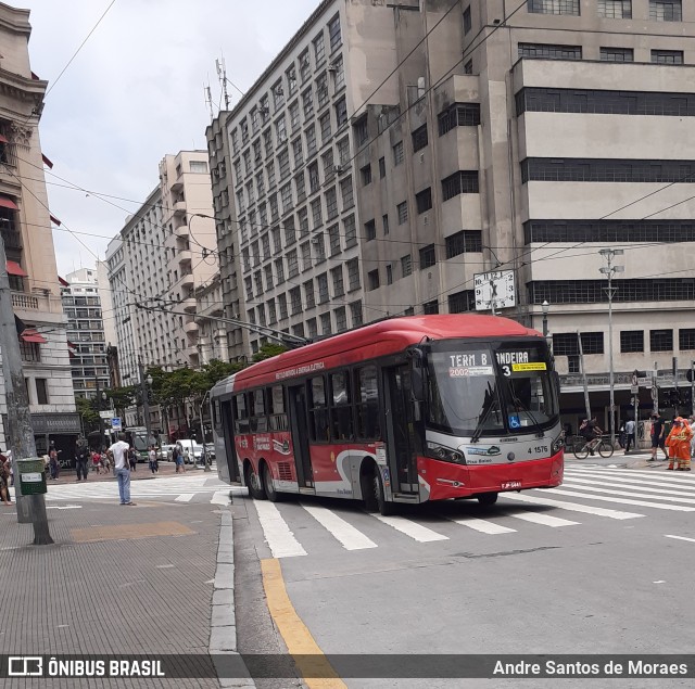 Himalaia Transportes > Ambiental Transportes Urbanos 4 1576 na cidade de São Paulo, São Paulo, Brasil, por Andre Santos de Moraes. ID da foto: 8695249.