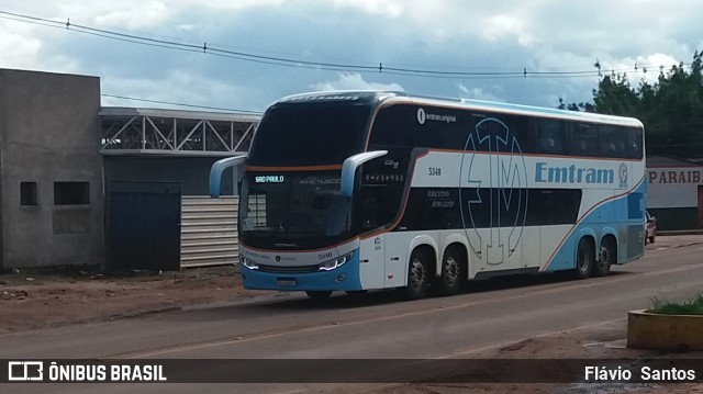 Emtram 5340 na cidade de Barra da Estiva, Bahia, Brasil, por Flávio  Santos. Número da foto: #8693781.