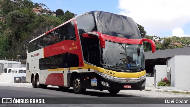 Real Expresso 11604 na cidade de Santos, São Paulo, Brasil, por Davi Cesar. ID da foto: 8694379.