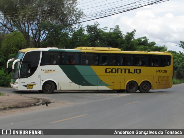 Empresa Gontijo de Transportes 14725 na cidade de Cuiabá, Mato Grosso, Brasil, por Anderson Gonçalves da Fonseca. ID da foto: 8693450.