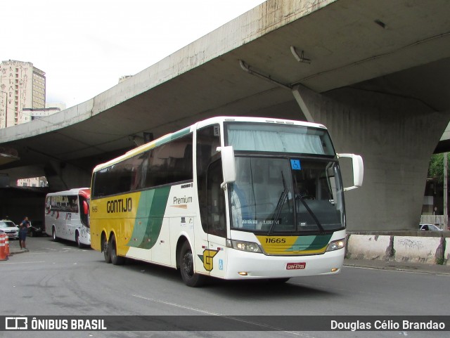 Empresa Gontijo de Transportes 11665 na cidade de Belo Horizonte, Minas Gerais, Brasil, por Douglas Célio Brandao. Número da foto: #8694370.