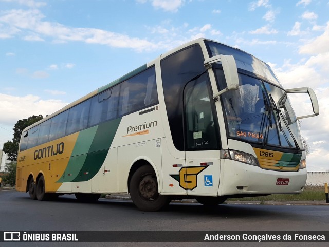 Empresa Gontijo de Transportes 12815 na cidade de Cuiabá, Mato Grosso, Brasil, por Anderson Gonçalves da Fonseca. Número da foto: #8693580.