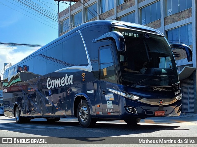 Viação Cometa 719516 na cidade de Volta Redonda, Rio de Janeiro, Brasil, por Matheus Martins da Silva. ID da foto: 8693539.