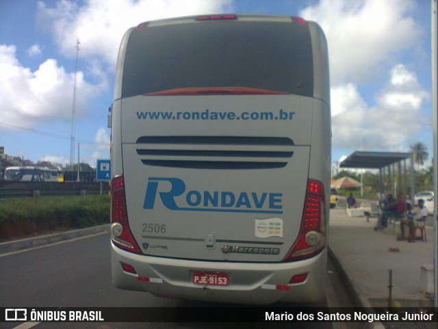 Rondave 2506 na cidade de Simões Filho, Bahia, Brasil, por Mario dos Santos Nogueira Junior. Número da foto: #8693956.