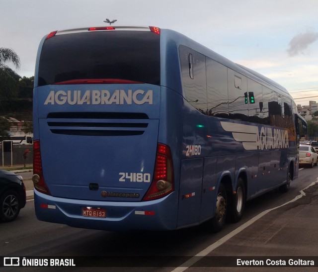 Viação Águia Branca 24180 na cidade de Cariacica, Espírito Santo, Brasil, por Everton Costa Goltara. Número da foto: #8694381.