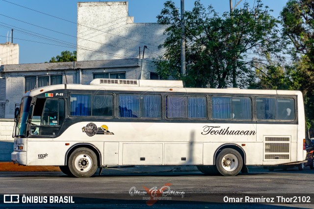 Autobuses Teotihuacan 102 na cidade de Gustavo A. Madero, Ciudad de México, México, por Omar Ramírez Thor2102. Número da foto: #8695628.