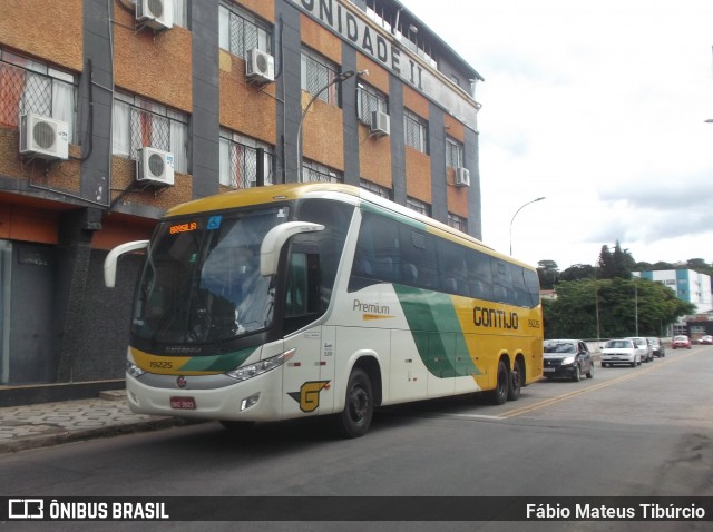 Empresa Gontijo de Transportes 19255 na cidade de Três Corações, Minas Gerais, Brasil, por Fábio Mateus Tibúrcio. Número da foto: #8694940.