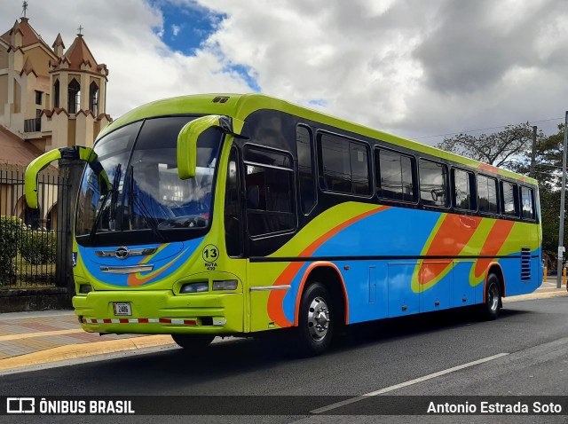 Autovisa 13 na cidade de Santa Bárbara, Santa Bárbara, Heredia, Costa Rica, por Antonio Estrada Soto. ID da foto: 8694813.