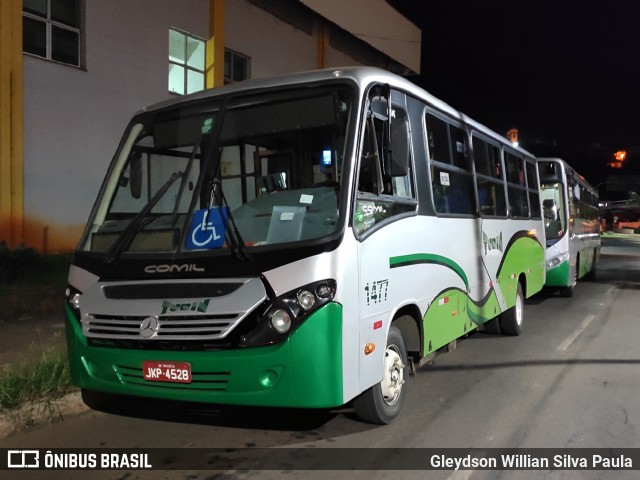 Turin Transportes 1477 na cidade de Congonhas, Minas Gerais, Brasil, por Gleydson Willian Silva Paula. Número da foto: #8695286.