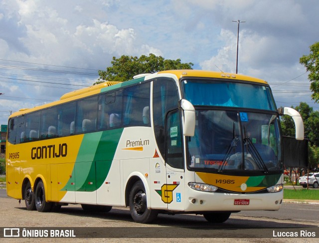 Empresa Gontijo de Transportes 14985 na cidade de Teresina, Piauí, Brasil, por Luccas Rios. ID da foto: 8695176.