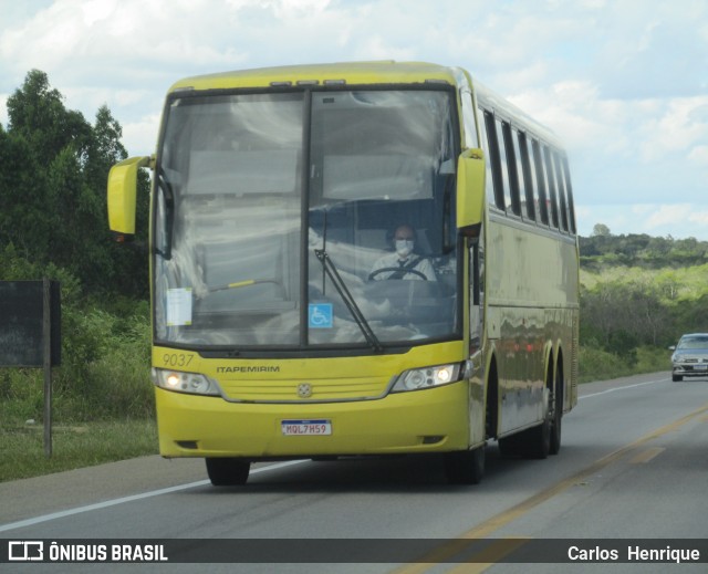 Viação Itapemirim 9037 na cidade de Vitória da Conquista, Bahia, Brasil, por Carlos  Henrique. Número da foto: #8694348.