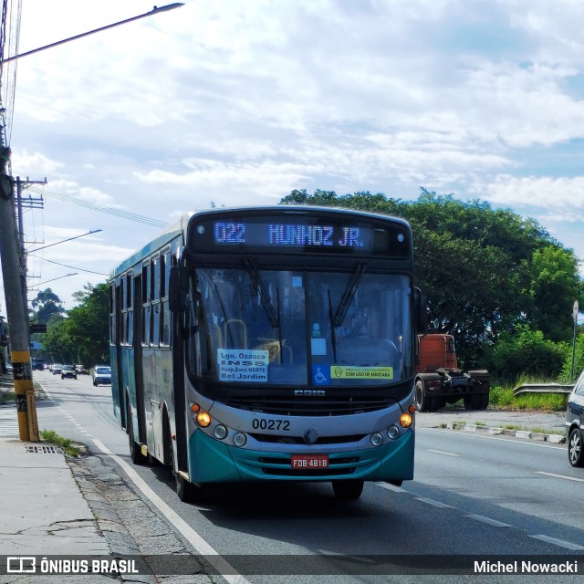 Auto Viação Urubupungá 00272 na cidade de Osasco, São Paulo, Brasil, por Michel Nowacki. Número da foto: #8694825.