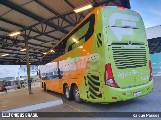 Viação Águia Branca 50500 na cidade de Vila Velha, Espírito Santo, Brasil, por Kaique Passos. Número da foto: #8695550.