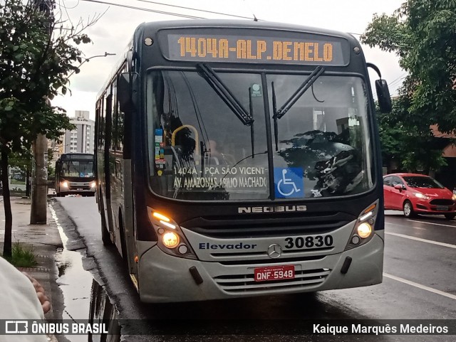 Bettania Ônibus 30830 na cidade de Belo Horizonte, Minas Gerais, Brasil, por Kaique Marquês Medeiros . Número da foto: #8695037.