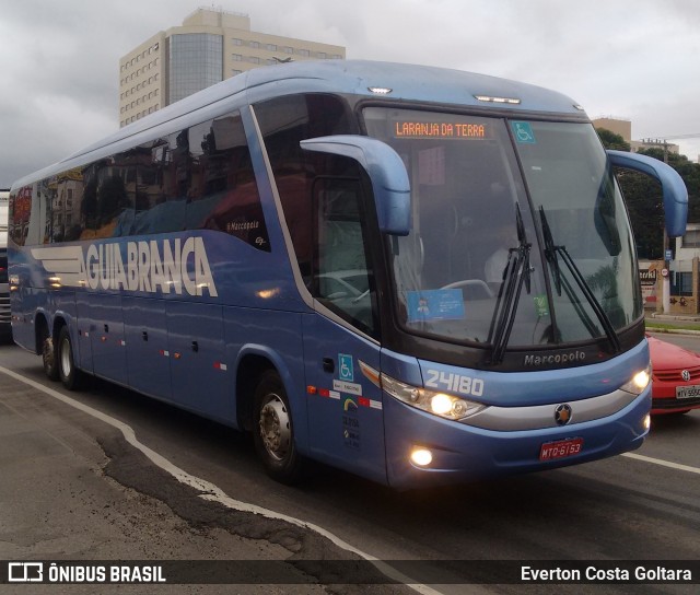 Viação Águia Branca 24180 na cidade de Cariacica, Espírito Santo, Brasil, por Everton Costa Goltara. Número da foto: #8694376.