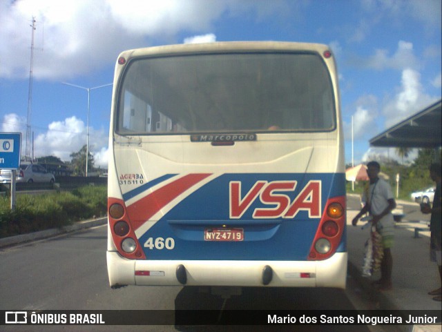 VSA - Viação Sol de Abrantes 460 na cidade de Simões Filho, Bahia, Brasil, por Mario dos Santos Nogueira Junior. ID da foto: 8693959.