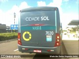 Viação Cidade Sol 7020 na cidade de Simões Filho, Bahia, Brasil, por Mario dos Santos Nogueira Junior. Número da foto: #:id.