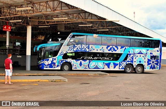 Viação Sampaio 11856 na cidade de Alfenas, Minas Gerais, Brasil, por Lucas Elson de Oliveira. ID da foto: 8720941.